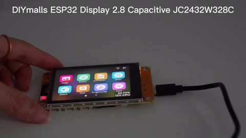 2.8" inch ESP32 Display JC2432W328C Capacitive Touchscreen 240x320 TFT LCD Module ESP-32 Development Board ST7789 for Arduino IDE