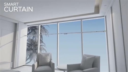 Glomarket Tuya Smart Home Electric Curtain Remote Control Smart Curtain Drivers Customizable Motorized Automatic Curtains Opener