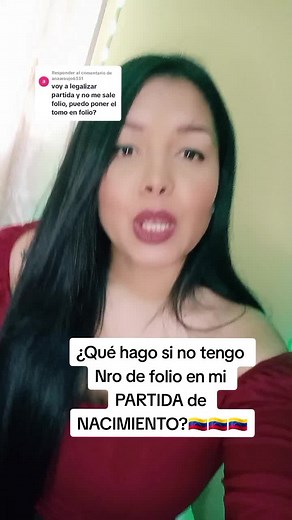 Cómo Encontrar el Folio en la Partida de Nacimiento Venezolana