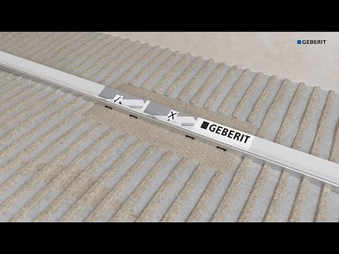 Geberit Cleanline50 installation