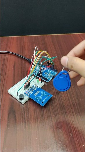 RFID with Arduino Uno #arduino #arduinoprojects #experiment #eazytronic #rfid #diy #robot #science