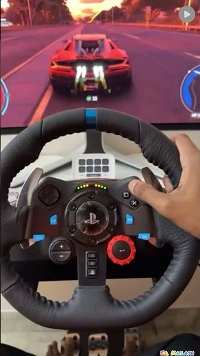 Logitech G29 Driving Force Racing Wheel and Floor Pedals #Racinggame