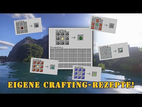 Eigene Crafting-Rezepte in Minecraft erstellen - Minecraft 1.13.2