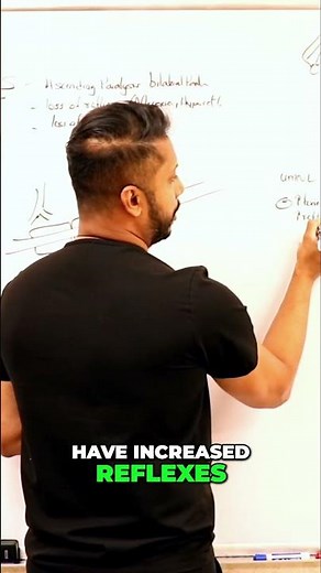 Upper vs. Lower Motor Neuron Lesions: Explained Simply #shorts