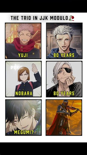 he didn't deserve to die #megumi #jjkmodulo #yuji #nobara #trio