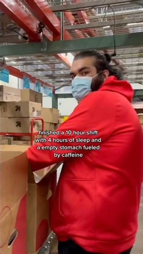 Finishing a 10 hour shift at target as a inbound team member