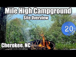 Mile High Campground Campsite 20: Breathtaking Views & Spacious Privacy