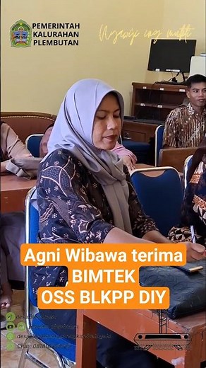 BLKPP DIY Dampingi Agni Wibawa Buat NIB