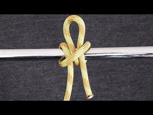 How To Tie A Slipped Clove Hitch