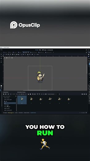 How to animated a warrior in godot