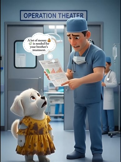 Heartwarming Cartoon: Puppy Saving His Injured Brother