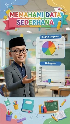 statistik, memahami data, diagram dan histogram#statistik #materikuliah #ekonomi #diagram #viral