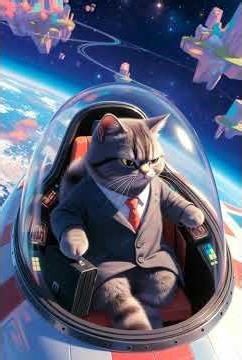 Space Cat Adventure: A Brave Cat’s Journey Into the Stars