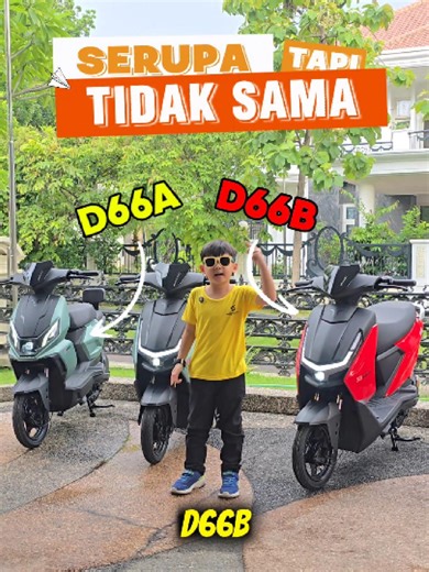 ‼️SERUPA TAPI TIDAK SAMA⁉️ D66A v D66B Buat kalian yang masih bingung, apasih bedanya Uwinfly D66A & D66B, mending beli yang mana sih? Berikut review singkat dari Jevin Indoselis seputar perbedaan Uwinfly D66A & D66B. Jadi kalo kalian tim D66A atau D66B?😉 Dapatkan Sepeda Listrik & Motor Listrik impian kalian dengan Kualitas Terjamin dan Garansi Resmi 7 Benefit Aftersales hanya di Indoselis Group Indonesia. 📍Indoselis Group Indonesia *Online Store (Melayani Pengiriman Seluruh Indonesia) *Offlin