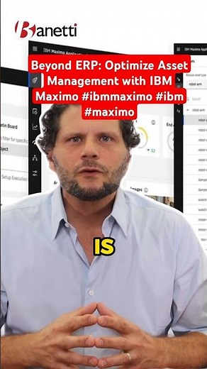 Beyond ERP: Optimize Asset Management with IBM Maximo #ibmmaximo #ibm #maximo