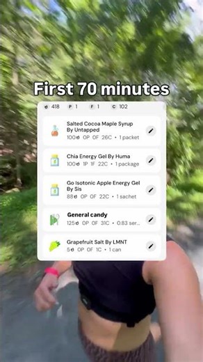 How I crushed 94 g/hour carbs and 1700mg sodium on my long run yesterday — and walked away feeling