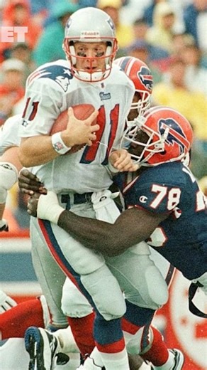 Drew Bledsoe’s first time getting sacked got put in a Nike commercial 😭😭