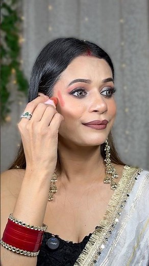 Blush according to face shape⚡️✨#youtubeshorts #makeuptutorial #beauty