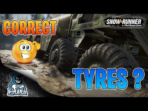 Are You Using Correct Tyres In Snowrunner ?
