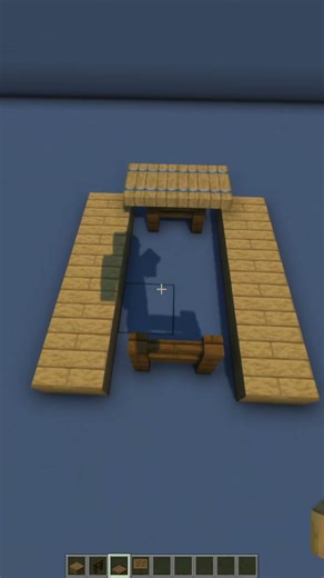 Quick & Easy Minecraft Decoration Idea | Survival Build Tips #shorts