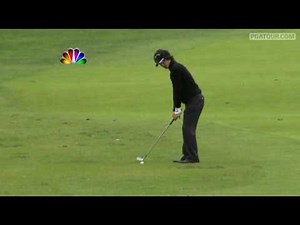 Ryo Ishikawa holes out for eagle at Riviera (2010)