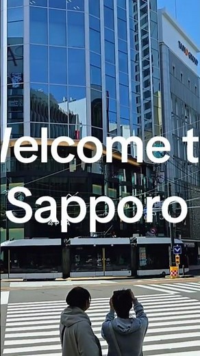 Welcome to Sapporo 🌸🕑🍺 #sapporo #travel #japantravel #hokkaidojapan