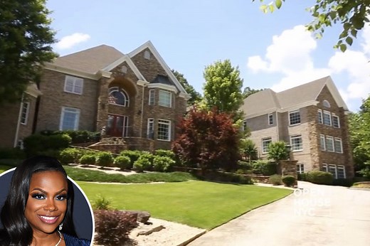 Inside RHOA Kandi's $1.7 million mansion featuring crocodile-embossed piano room