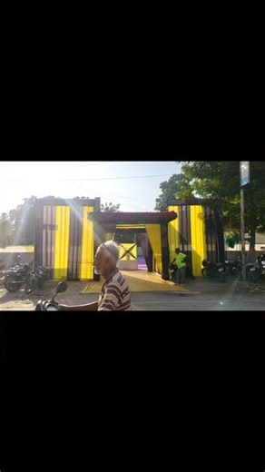 Best Wedding Stage Decoration 🎯🫣 #eventdecoration #mandapdecoration #shortvideo #eventplanner