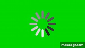 LOADING LOST CONNECTION GREEN SCREEN WITH SOUND EFFECT on Make a GIF