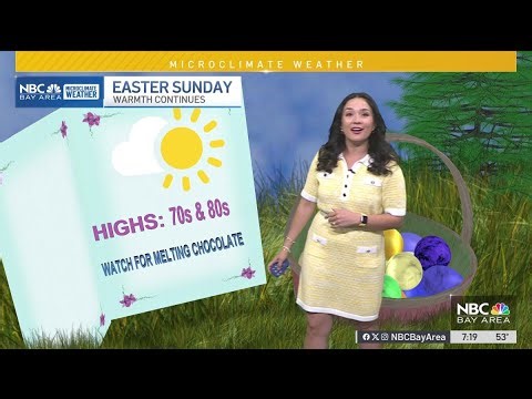Bay Area Forecast: Pleasant Easter, rain ahead