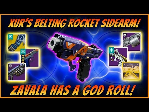 Xur Smoking Trio! Lethal Exotic Catalyst! Zavala's Full On God Roll! Trials Is Here!