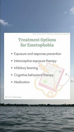 Treatment options for Emetophobia
