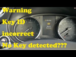 No worries! Mill Hill, Key ID incorrect, No key detected, Key Fob maintenance, Battery replacement