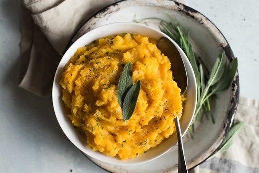 Butternut Squash Mashed Potatoes
