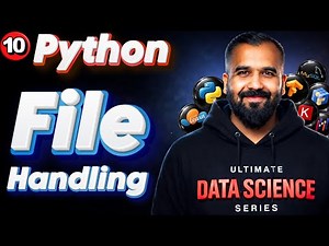 File Handling in Python Explained in Hindi | Ultimate Data Science Series