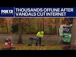Vandals cut Internet lines in Kent, WA leaving thousands of Xfinity customers offline