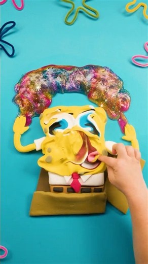 SpongeBob's "Imagination" Slime Reveal 🌈