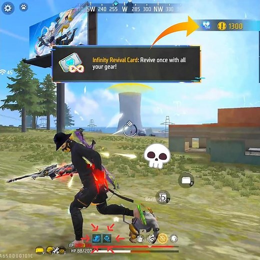 THIS COMBO IS ILLEGAL 🗿💀#shorts #drpoo #garena