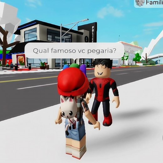 Qual Famoso vc pegaria? #roblox #shorts