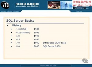 SQL Server 2008视频教程 共69讲01 03 SQL Server Basics