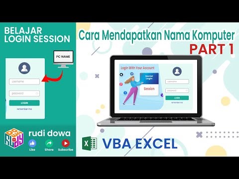 Cara Mendapatkan PC Name dengan VBA Excel | How to Get Your PC Name With VBA Excel