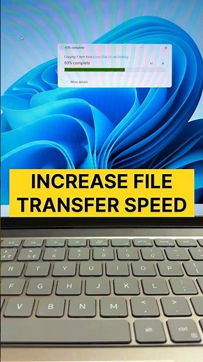 How to increase file transfer speed on windows 11 PC! #window11 #pctipsandtricks #shorts