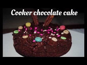 HOW TO BAKE CAKE IN PRESSURE COOKER |CHOCOLATE CAKE