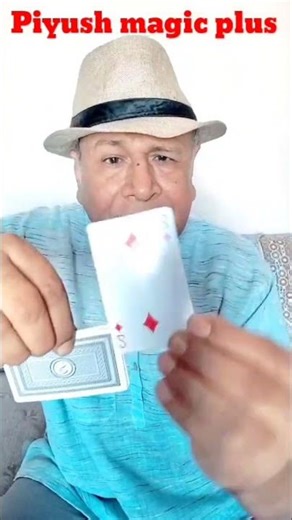 Ghost card magic trick