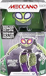 Meccano-Erector - Micronoid - Green Switch, Programmable Robot Building Kit