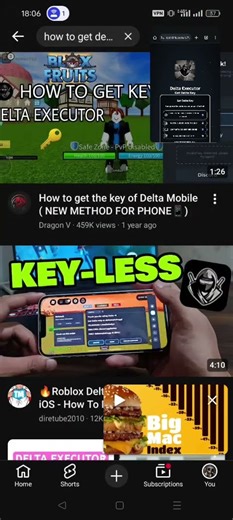 how to get delta key