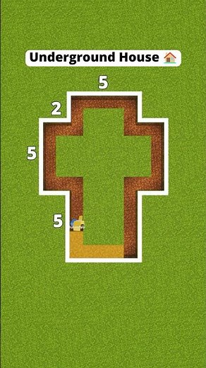 Minecraft: Build an Underground House | Easy Tutorial 🏡
