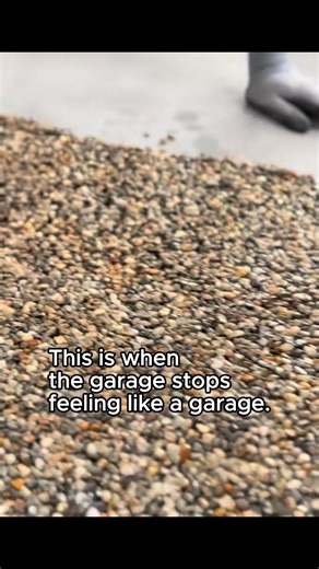 This step is where everything changes. Once the stone is spread and leveled, the floor starts to feel finished — cleaner, brighter, and solid underfoot. No dust blowing around. No cracked concrete showing through. Just a durable stone floor built for real use. Another Coastal Stone install underway here in South Carolina. Text or call (843) 306-3063 for a free quote — a real person will text you back. | Coastal Stone Flooring | Facebook