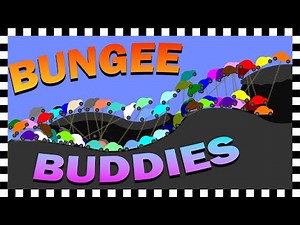 Colour Cars Bungee Buddies - Algodoo Car Race