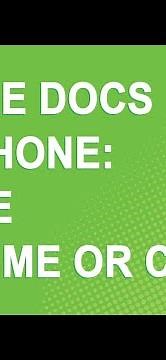 Google Docs app for iPhone: How to create a resume or CV using Google Docs templates (2021)